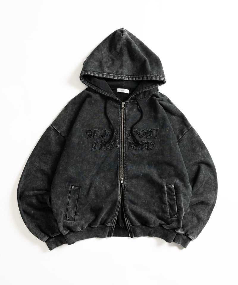 【予約商品】DOUBLE ZIP HOODIE