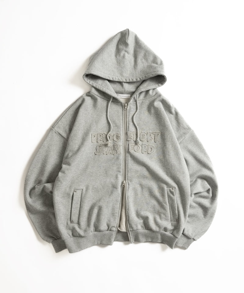 【予約商品】DOUBLE ZIP HOODIE