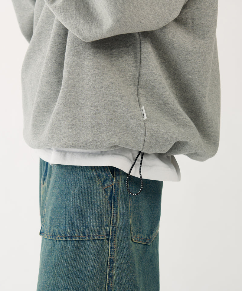 【新色追加】【WETTEMPT｜ウィテンプト】HEAVY WEIGHT DRAW CORD SWEAT / ヘビーウェイトドローコードスウェット