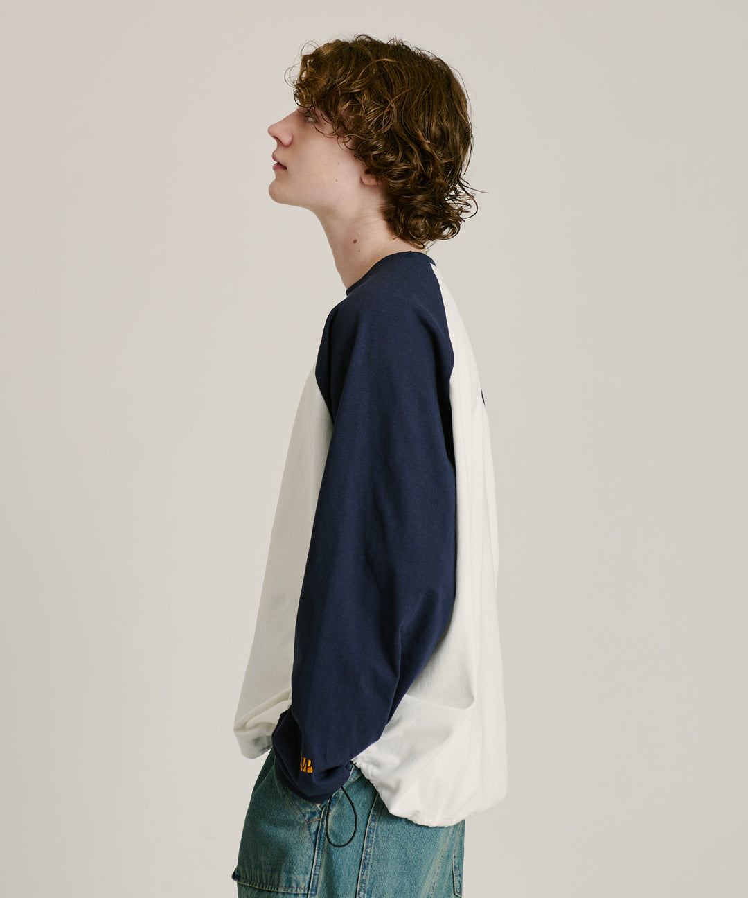 WETTEMPT｜ウィテンプト】DRAW CORD RAGLAN LONG TEE / ドロー