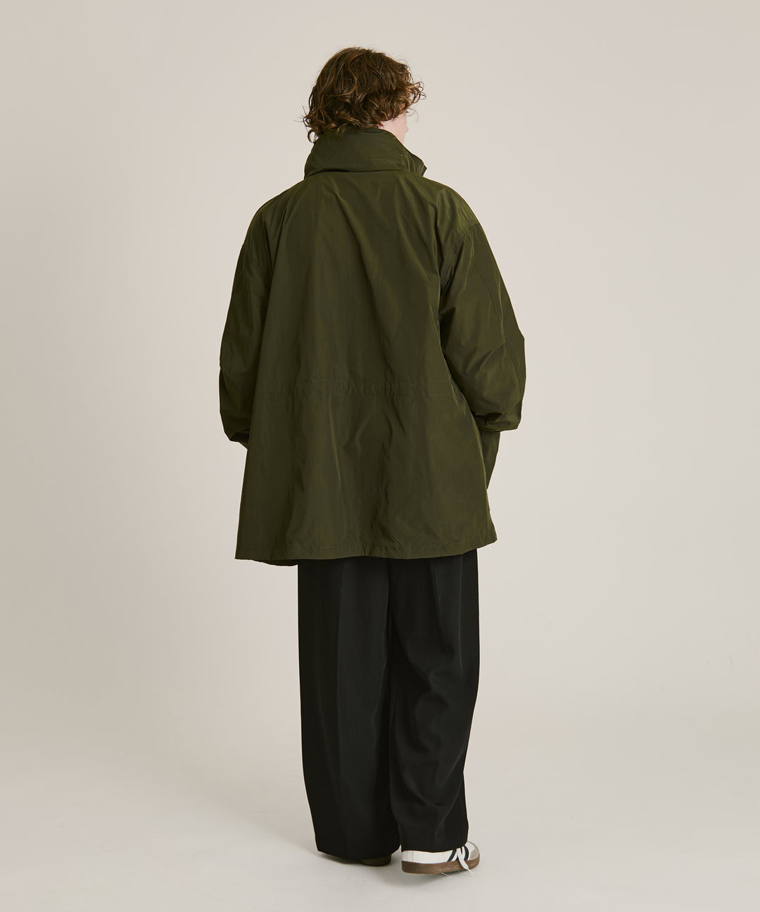 KOOI SADDLE POCKET MODS COAT モッズコート high quality military mods coat / olive（ハイクオリティ
