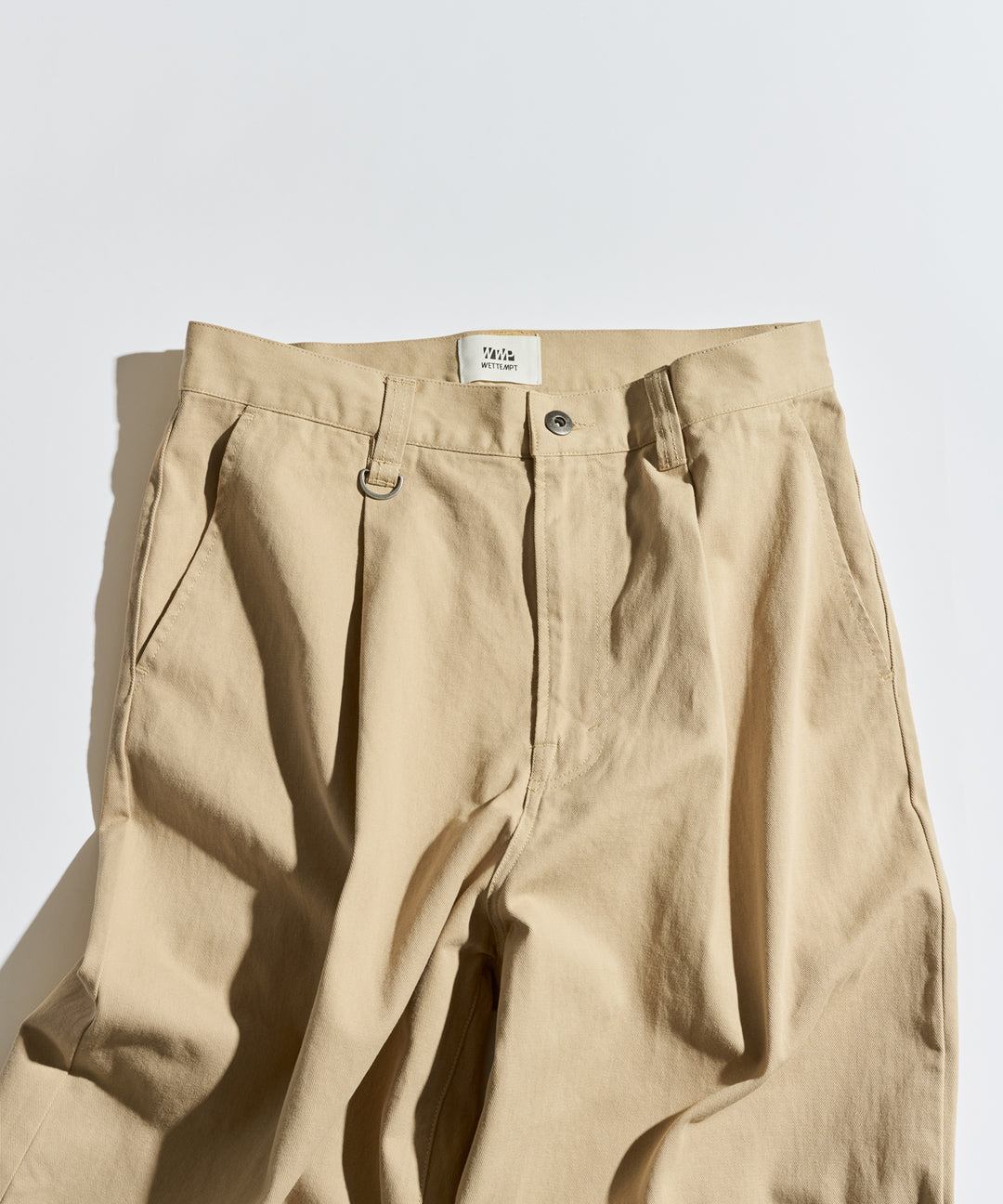 WETTEMPT｜ウィテンプト】 1 TUCK CHINO SLACKS / ワンタックチノ