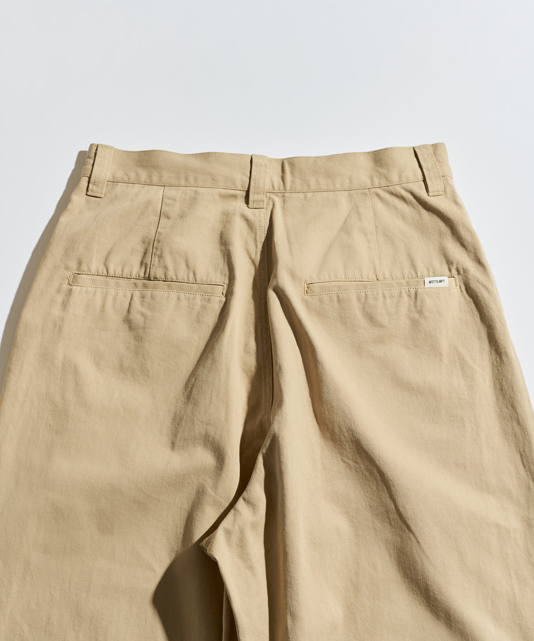 WETTEMPT｜ウィテンプト】 1 TUCK CHINO SLACKS / ワンタックチノ