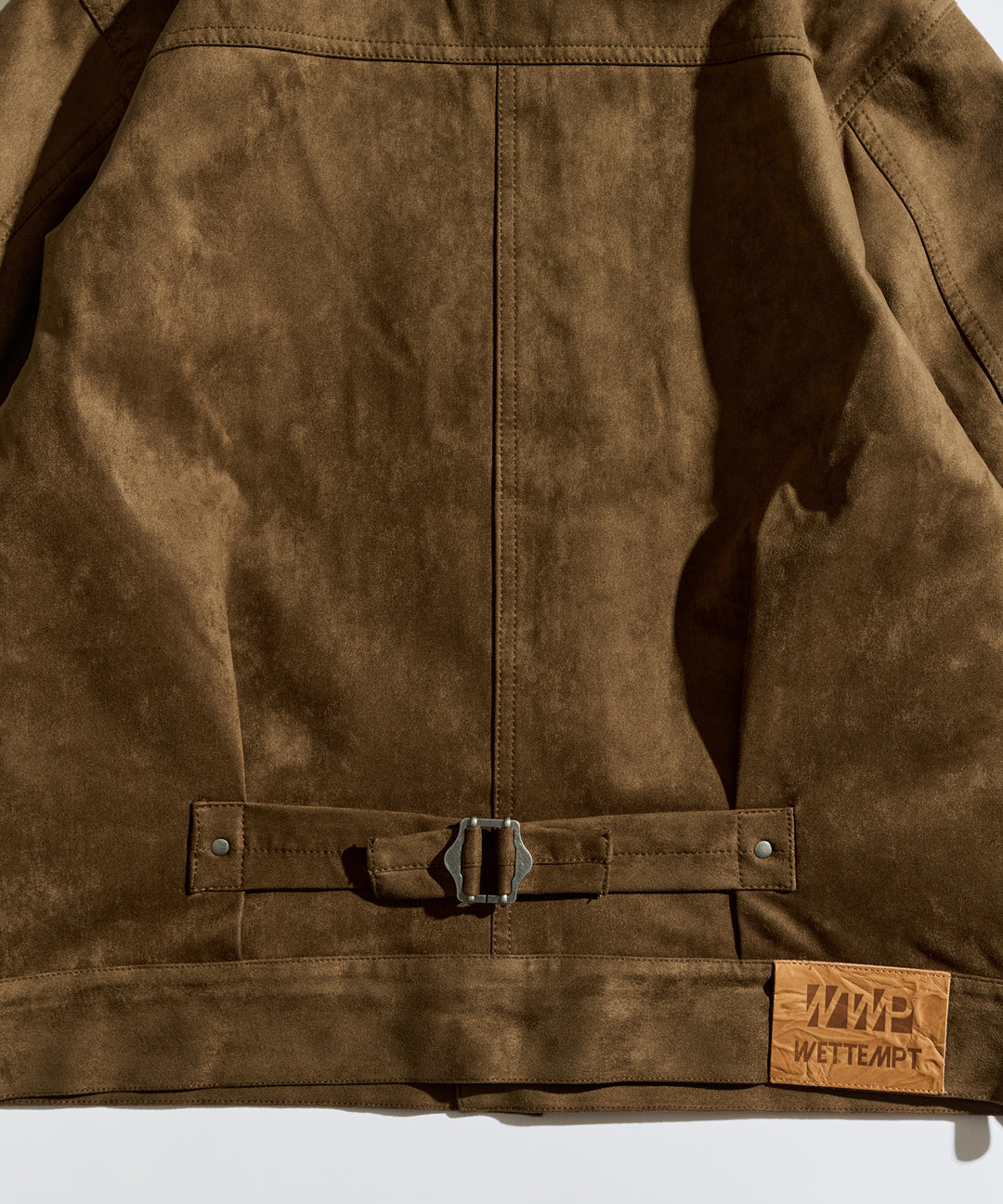WETTEMPT｜ウィテンプト】FAUX SUEDE TRUCKER JACKET / フェイク