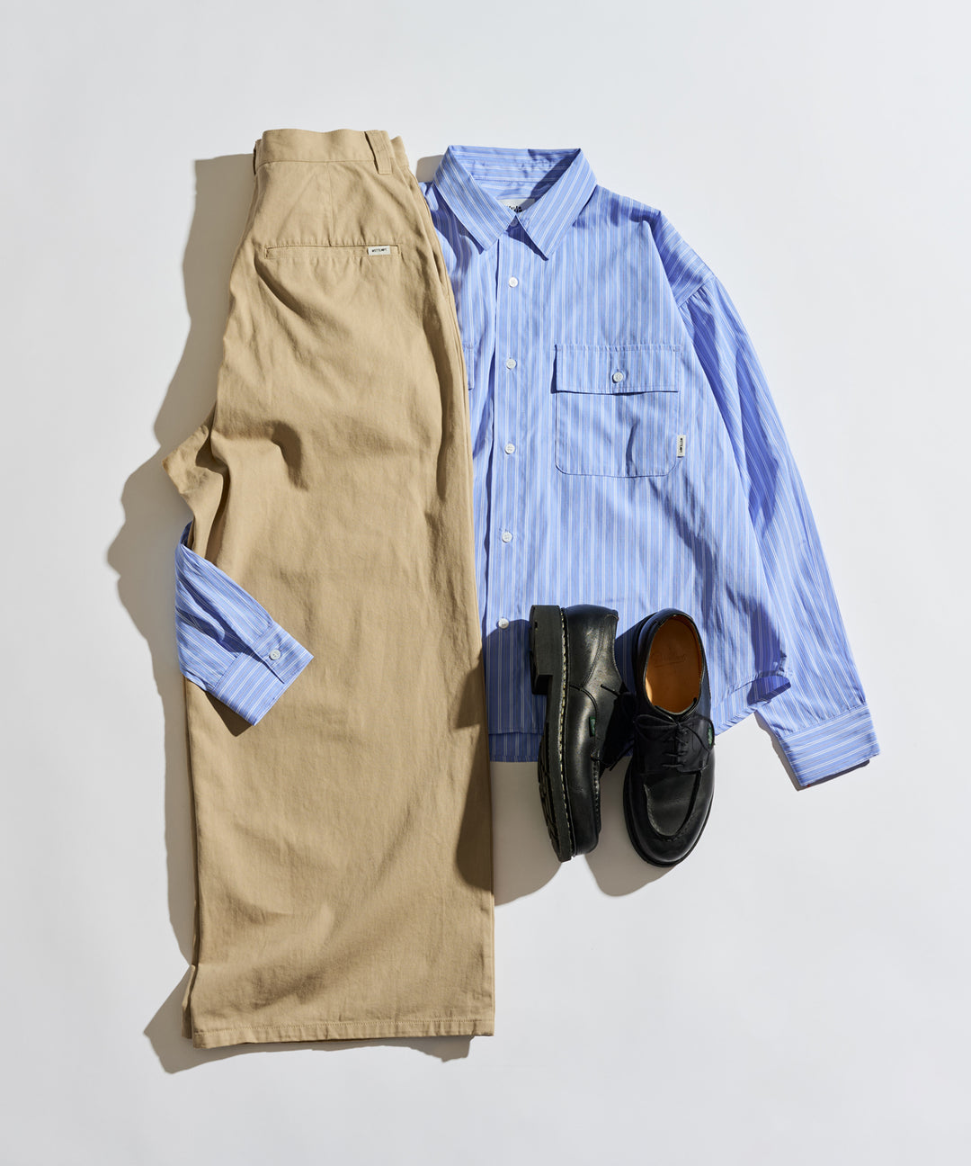 WETTEMPT｜ウィテンプト】 1 TUCK CHINO SLACKS / ワンタックチノ