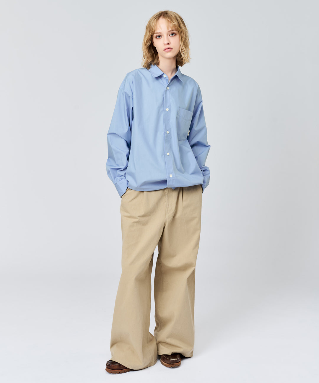 WETTEMPT｜ウィテンプト】 1 TUCK CHINO SLACKS / ワンタックチノ