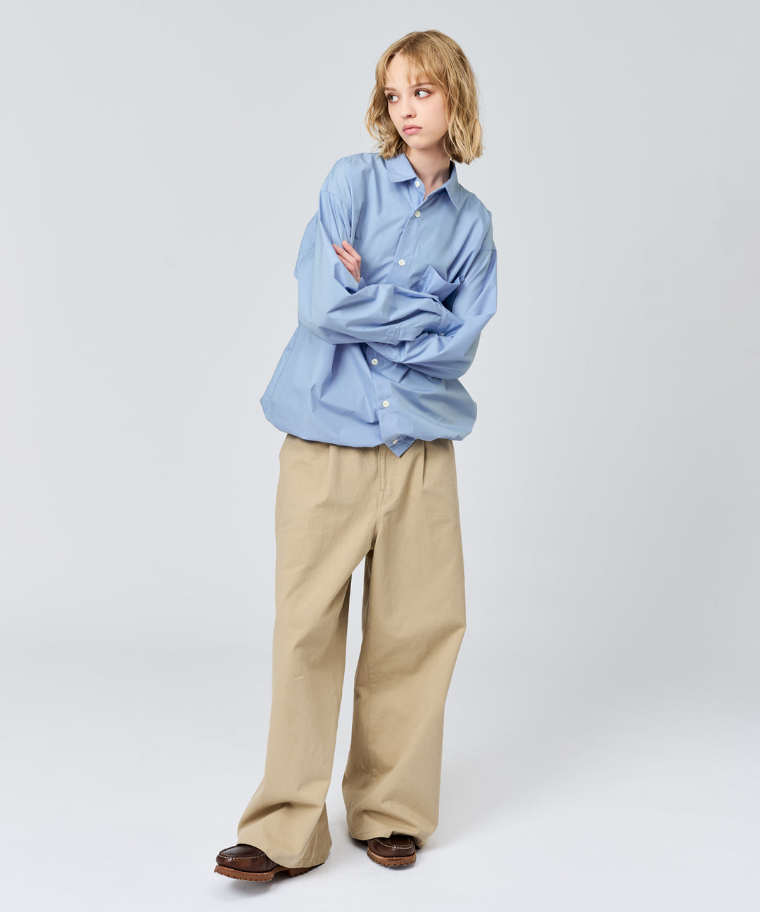 WETTEMPT｜ウィテンプト】 1 TUCK CHINO SLACKS / ワンタックチノ