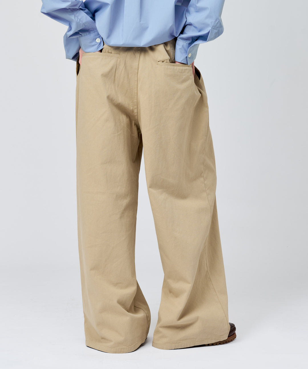 WETTEMPT｜ウィテンプト】 1 TUCK CHINO SLACKS / ワンタックチノ