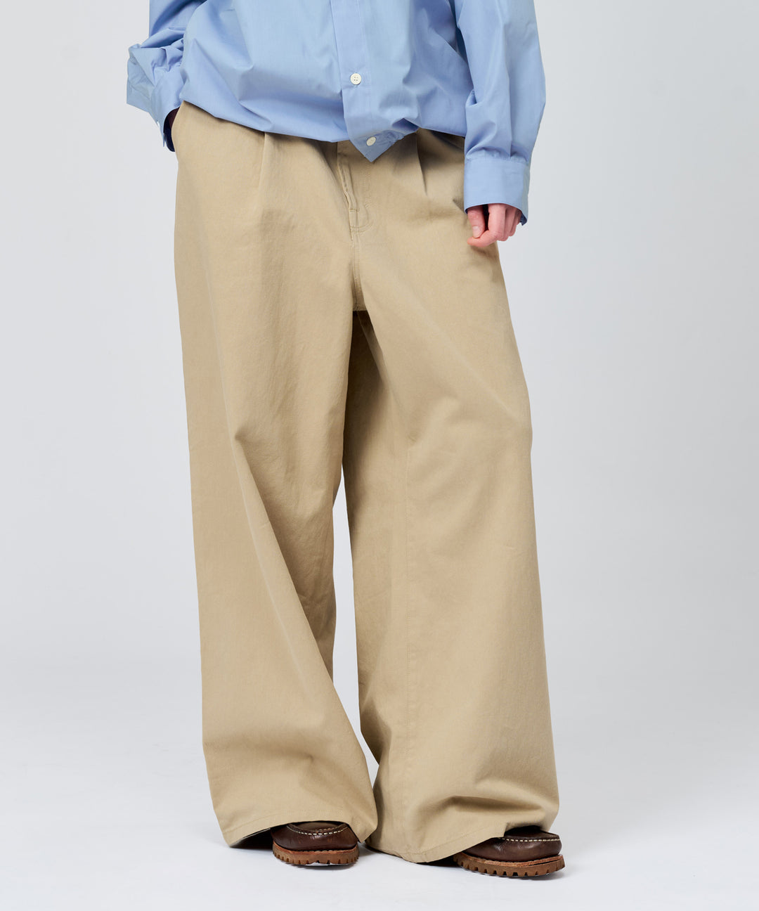 WETTEMPT｜ウィテンプト】 1 TUCK CHINO SLACKS / ワンタックチノ