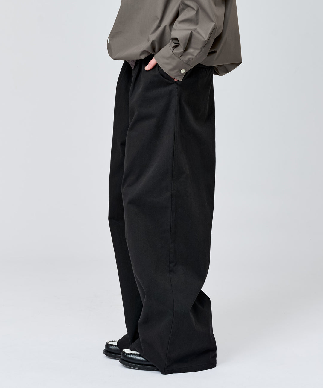 WETTEMPT｜ウィテンプト】 1 TUCK CHINO SLACKS / ワンタックチノ