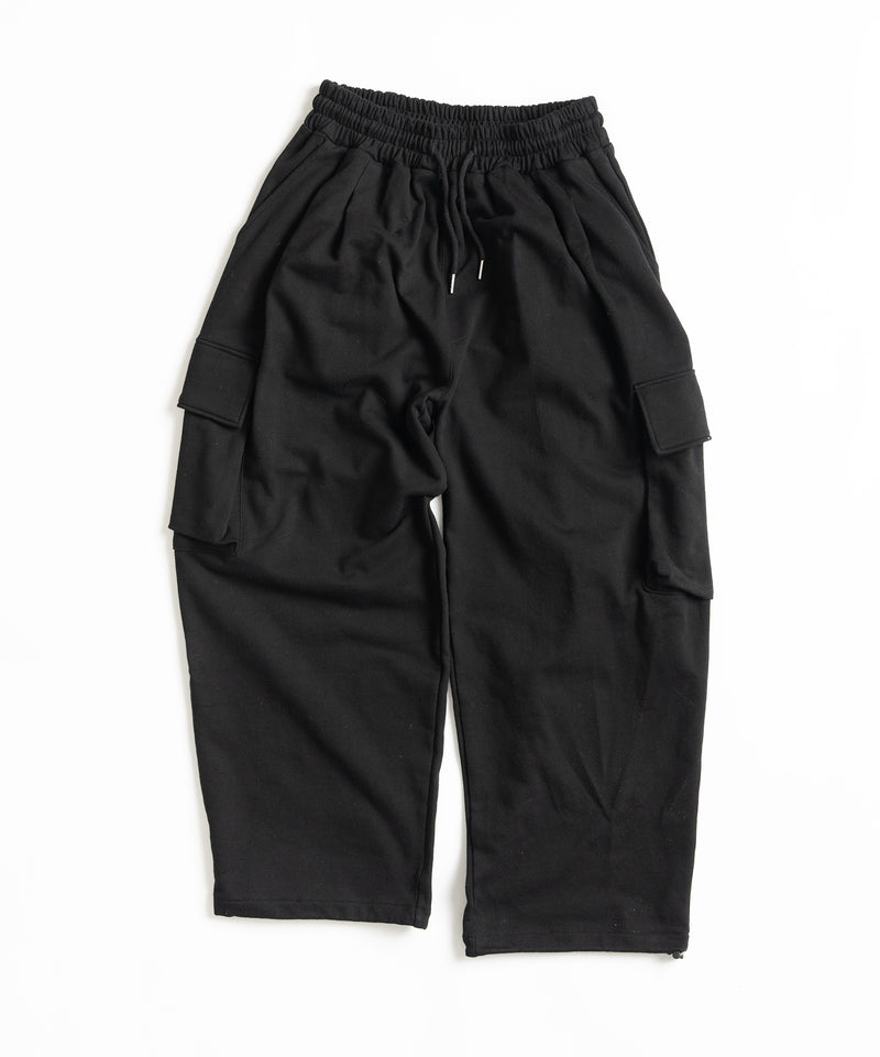 【WETTEMPT｜ウィテンプト】2 TUCK SWEAT CARGO PANTS / ツータックスウェットカーゴパンツ