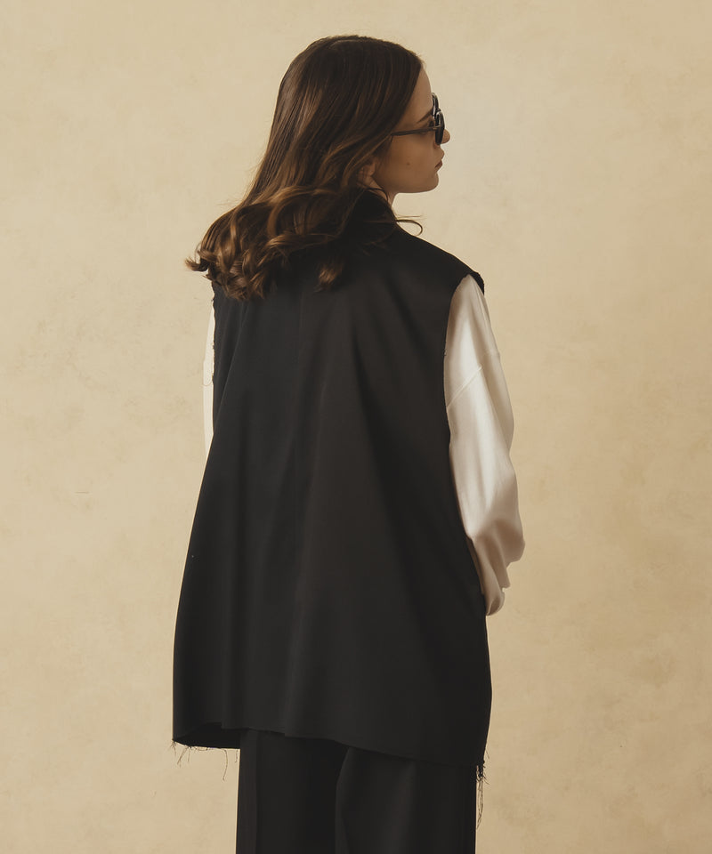 TAILORED DOUBLE GILET VEST/テーラードダブルジレベスト