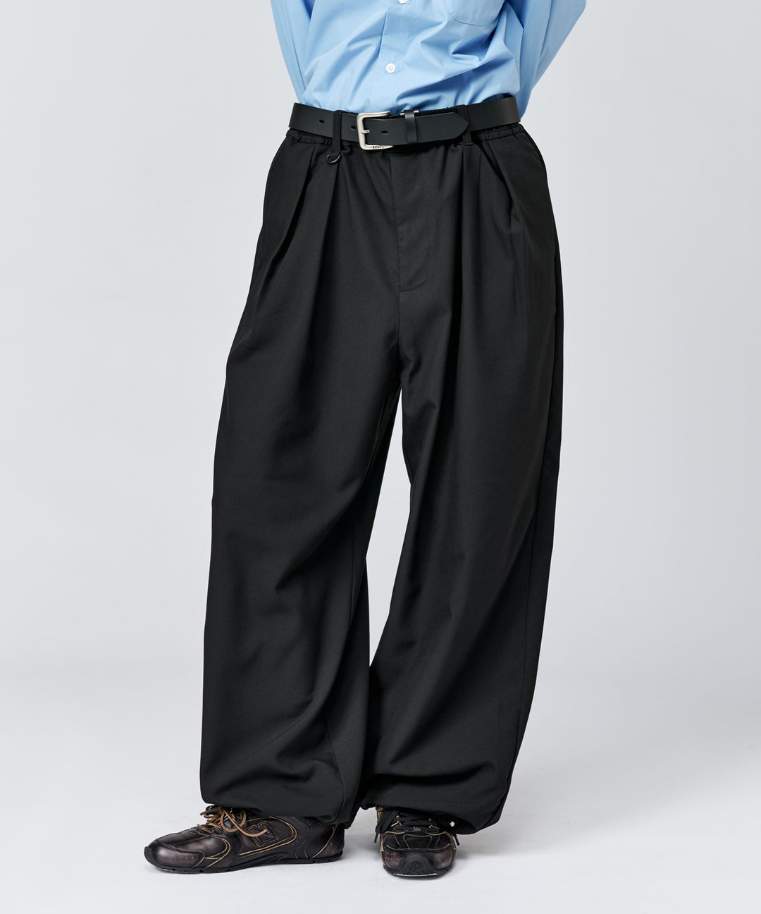WETTEMPT｜ウィテンプト】 TECH 2 TUCK EASY SLACKS / テック2タック