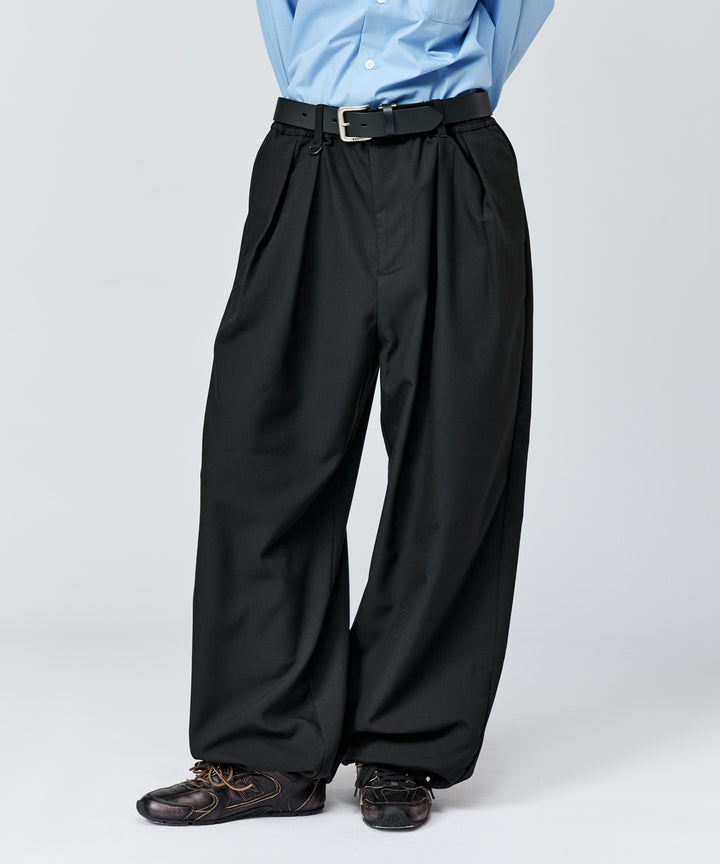 WETTEMPT｜ウィテンプト】 TECH 2 TUCK EASY SLACKS / テック2タック