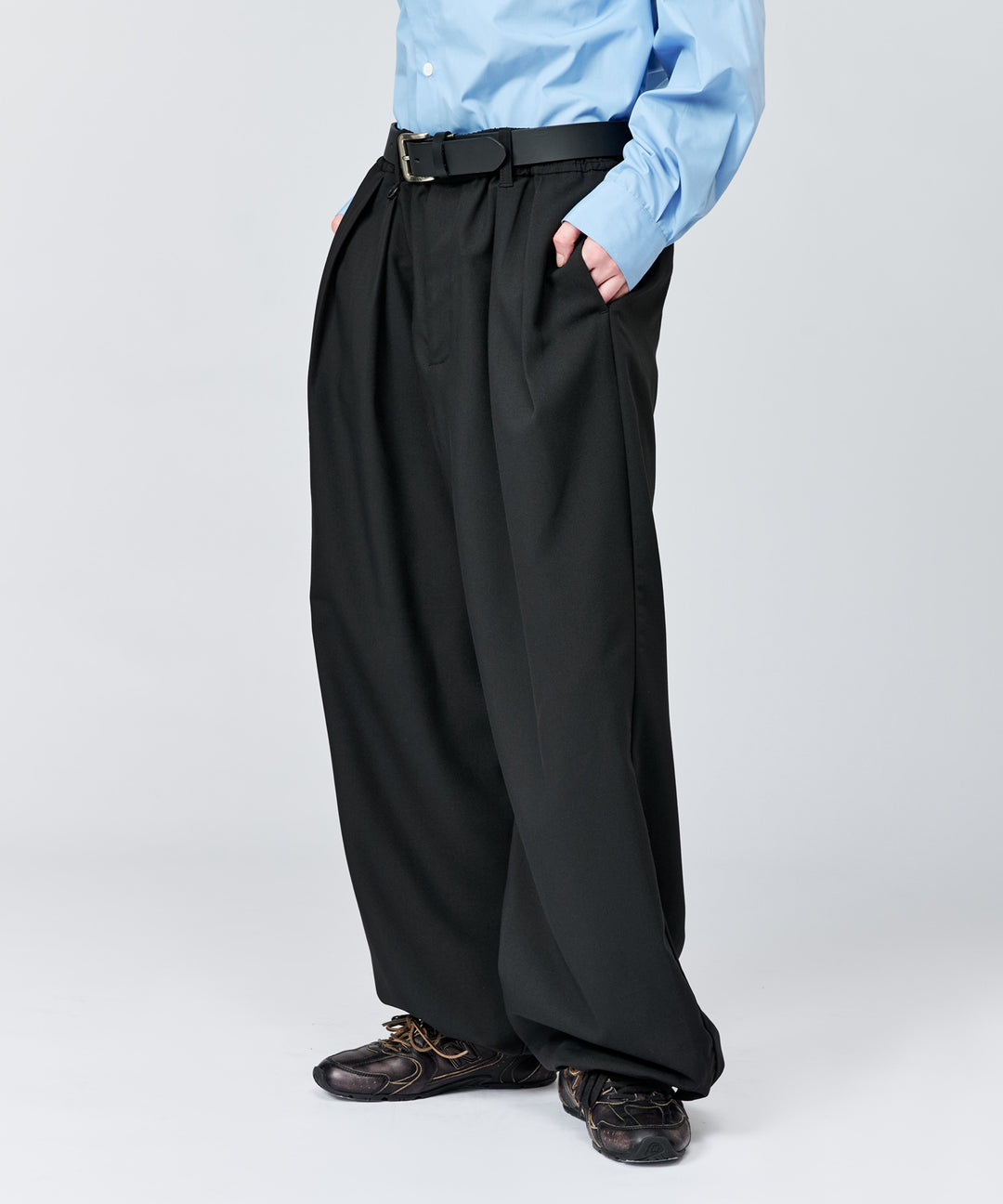 【たっくん】② WETTEMPT｜ウィテンプト】 TECH 2 TUCK EASY SLACKS / テック2タック