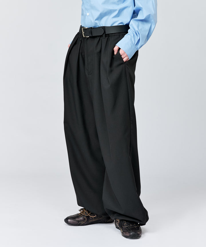 WETTEMPT｜ウィテンプト】 TECH 2 TUCK EASY SLACKS / テック2タック