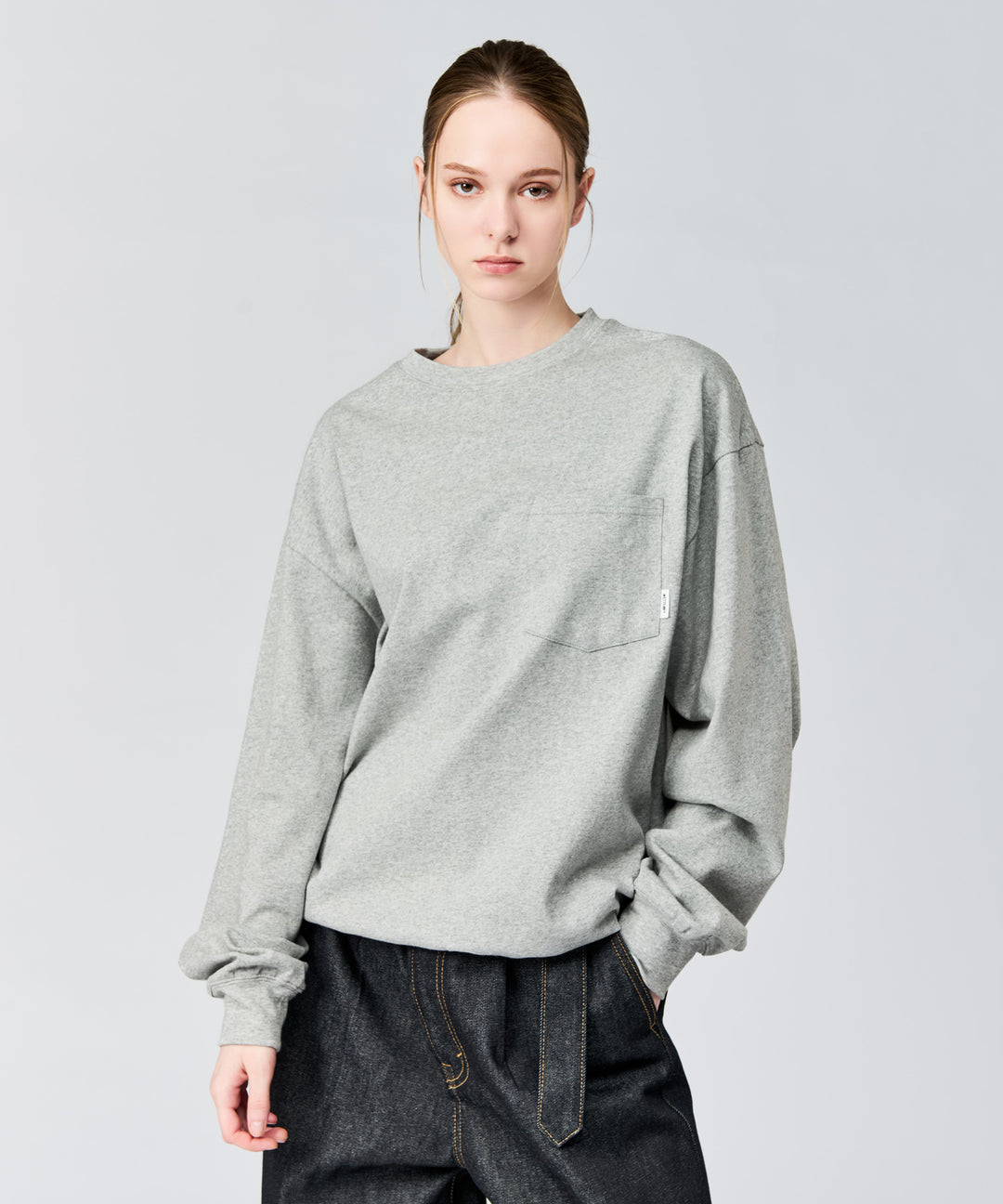 WETTEMPT｜ウィテンプト】BASIC DRAWSTRING L/S TEE / ベーシック