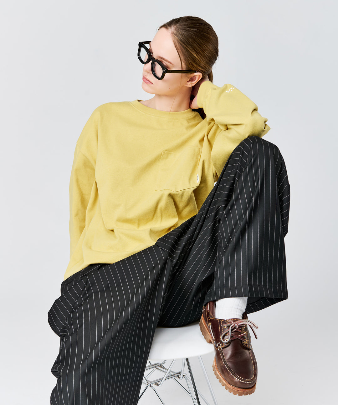 WETTEMPT｜ウィテンプト】BASIC DRAWSTRING L/S TEE / ベーシック