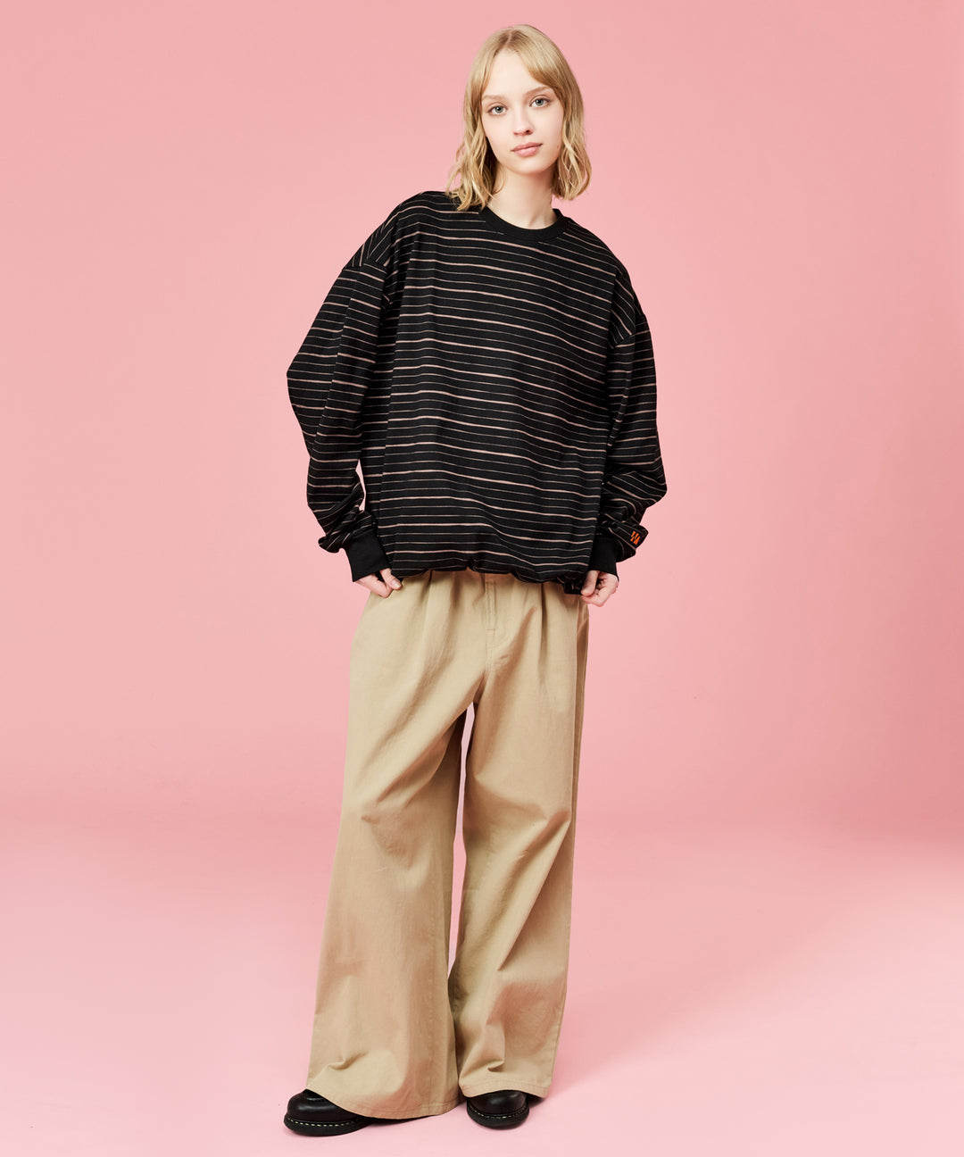 WETTEMPT｜ウィテンプト】SKETCH MULTI BORDER L/S TEE / スケッチ