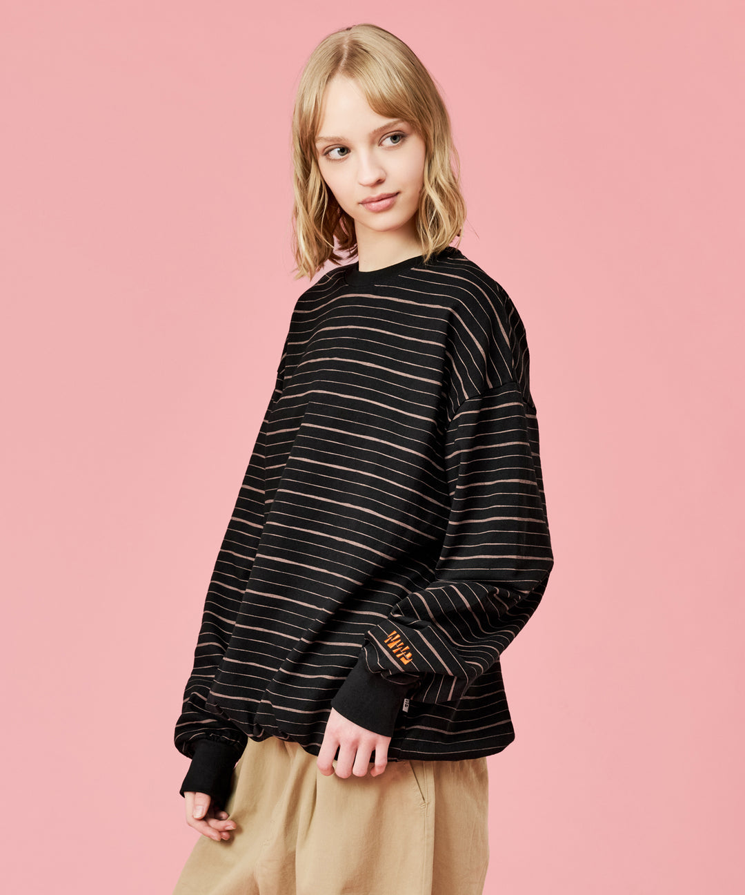 WETTEMPT｜ウィテンプト】SKETCH MULTI BORDER L/S TEE / スケッチ