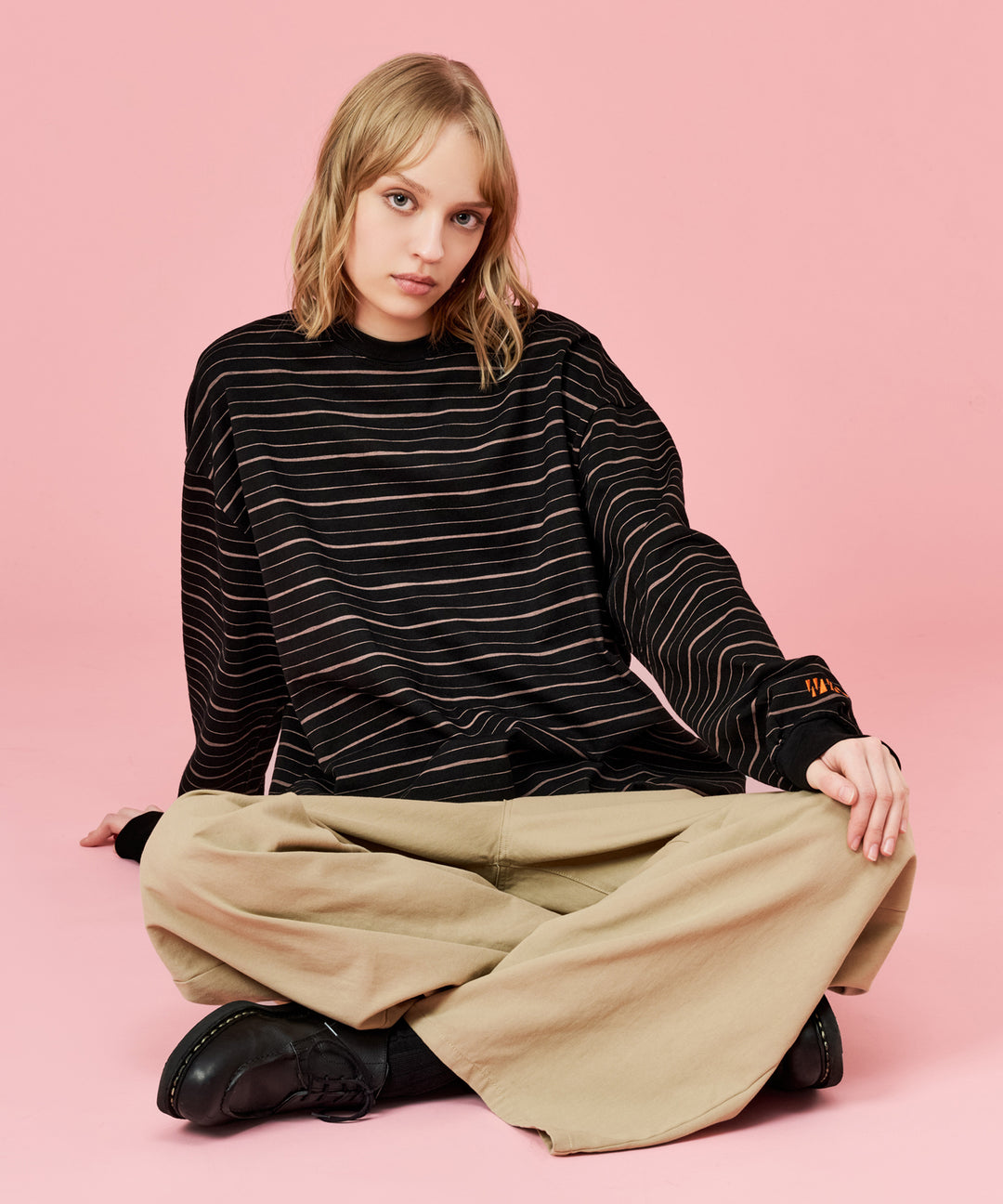 WETTEMPT｜ウィテンプト】SKETCH MULTI BORDER L/S TEE / スケッチ