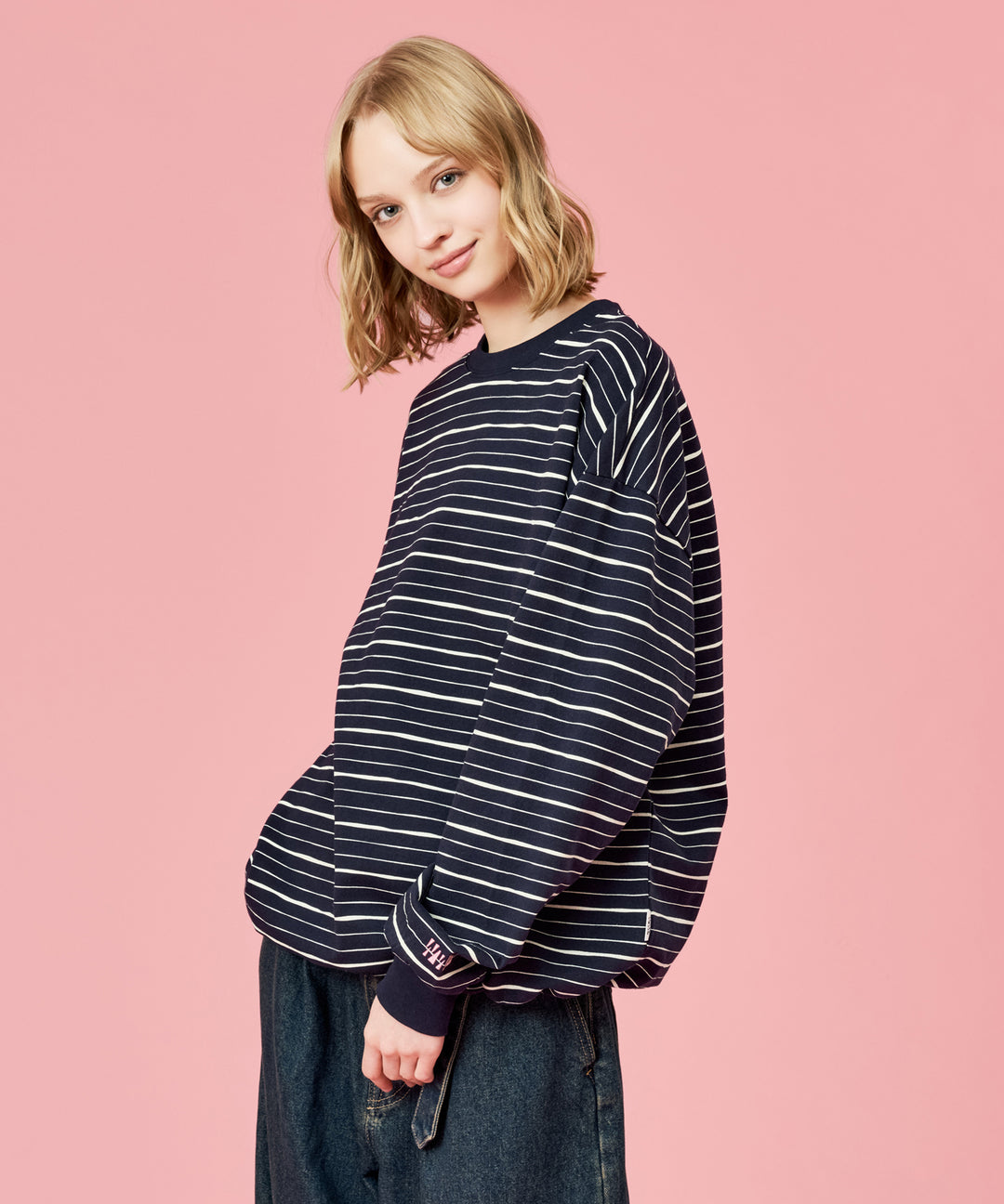 WETTEMPT｜ウィテンプト】SKETCH MULTI BORDER L/S TEE / スケッチ
