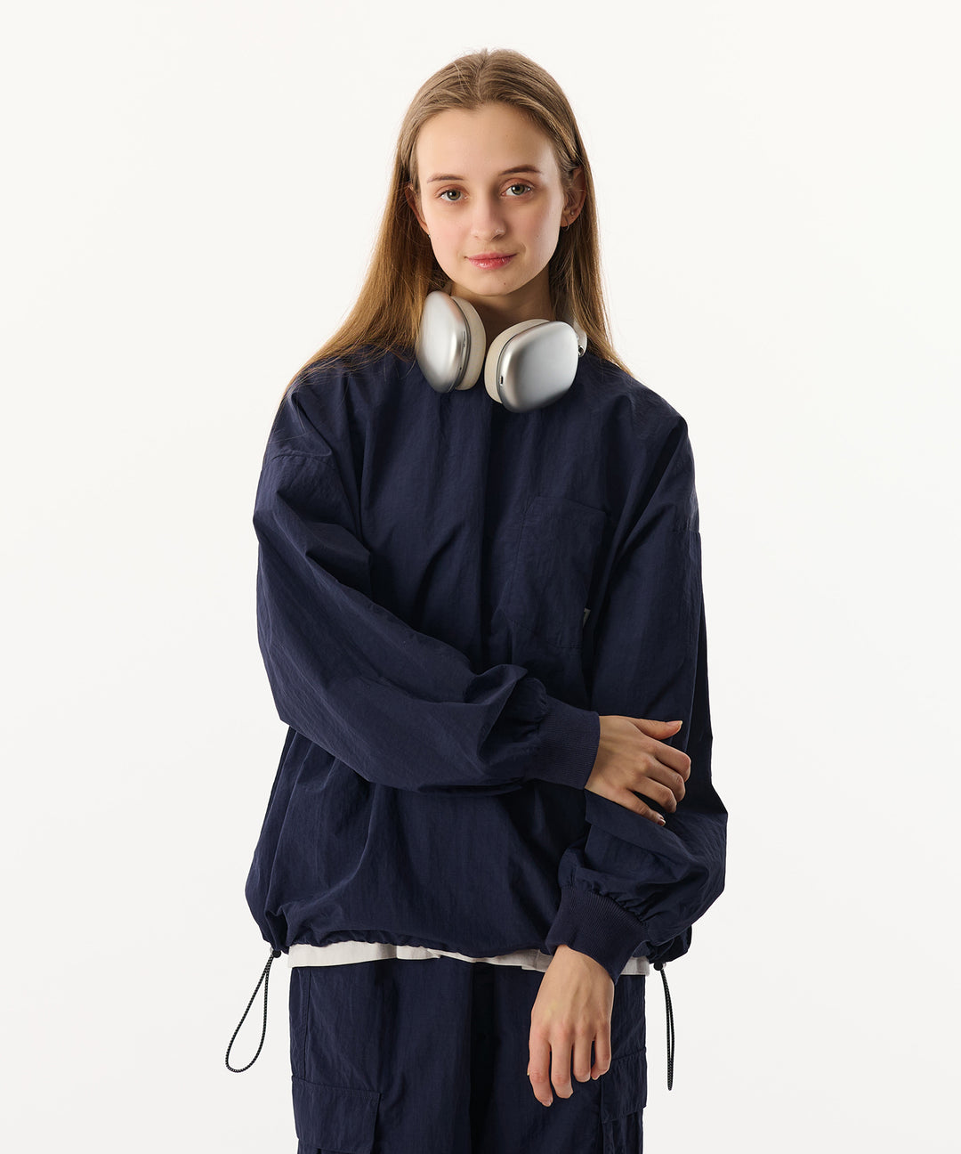 WETTEMPT｜ウィテンプト】DRAW CORD NYLON PULLOVER / ドロー