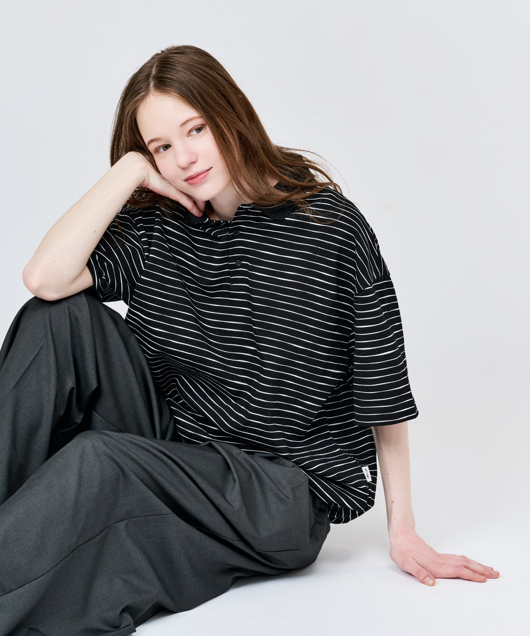 WETTEMPT｜ウィテンプト】SKETCH MULTI BORDER S/S TEE / スケッチ