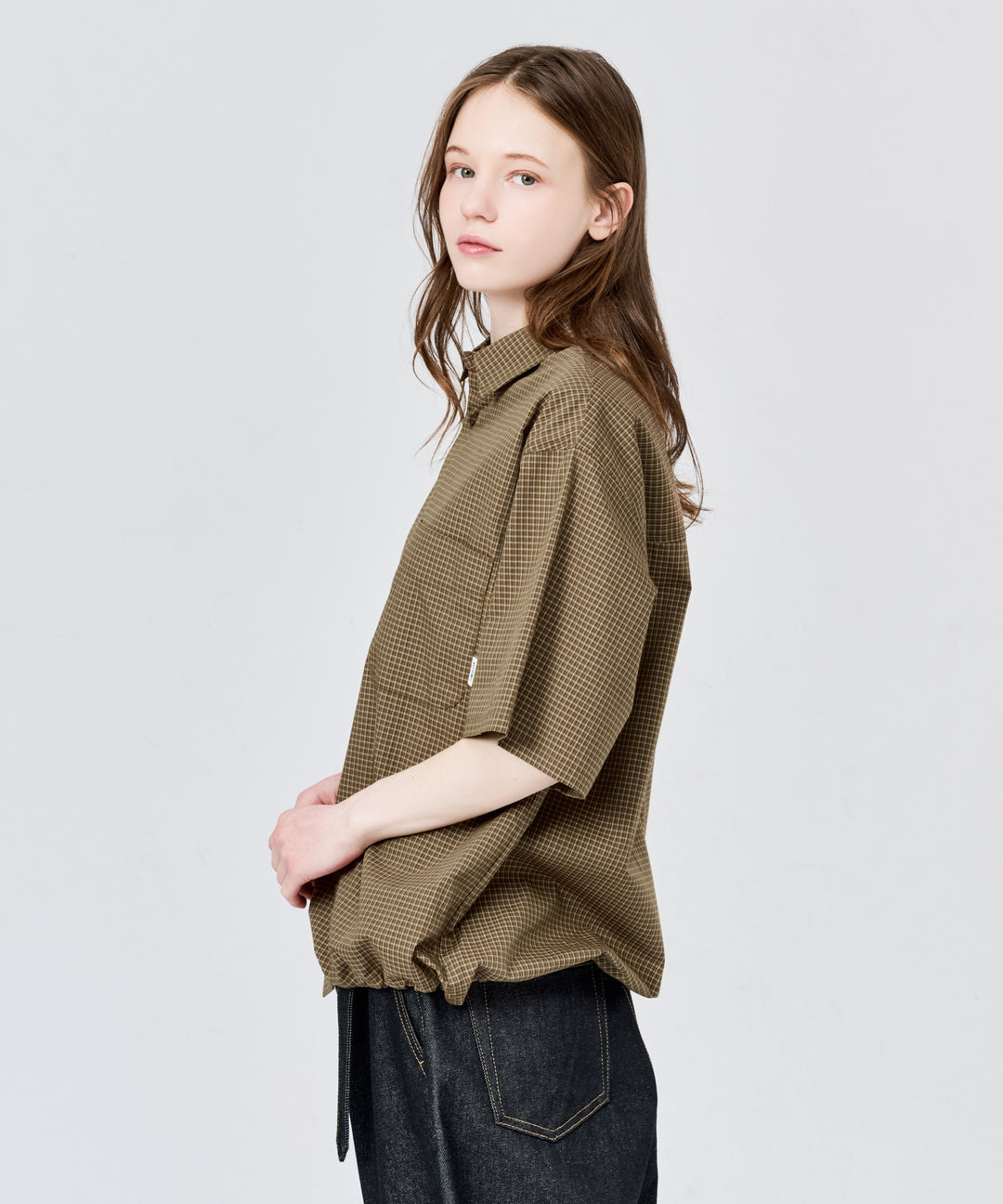 WETTEMPT｜ウィテンプト】MICRO CHECK S/S SHIRT / マイクロチェックS