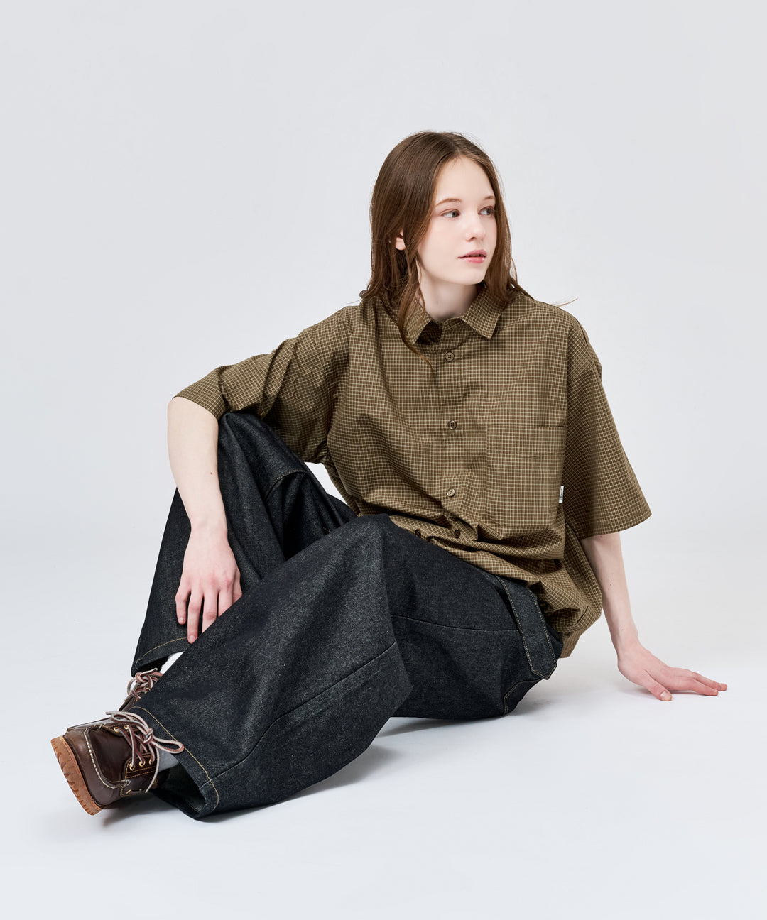 WETTEMPT｜ウィテンプト】MICRO CHECK S/S SHIRT / マイクロチェックS