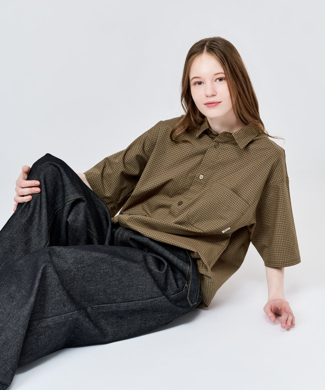 WETTEMPT｜ウィテンプト】MICRO CHECK S/S SHIRT / マイクロチェックS