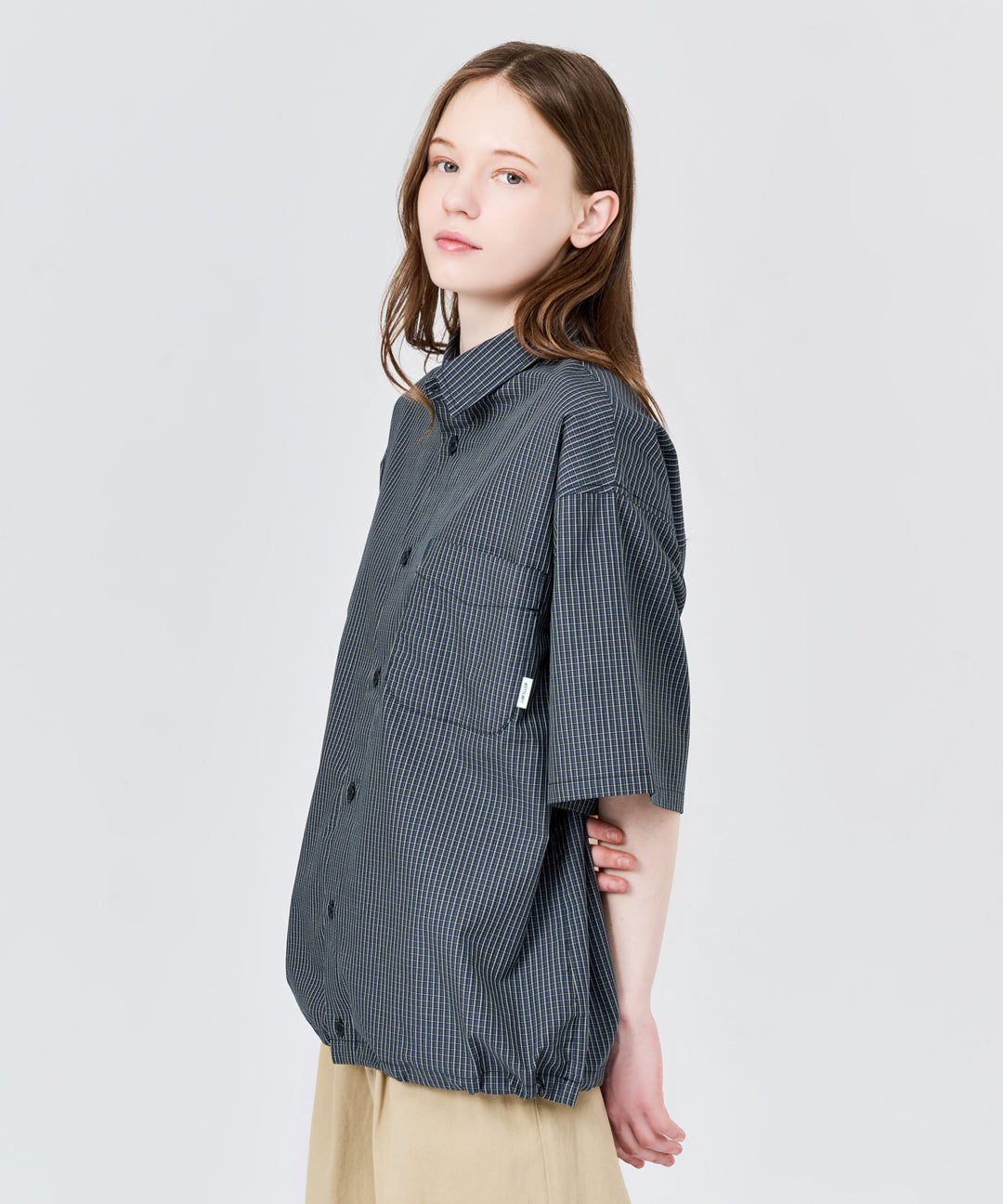 WETTEMPT｜ウィテンプト】MICRO CHECK S/S SHIRT / マイクロチェックS