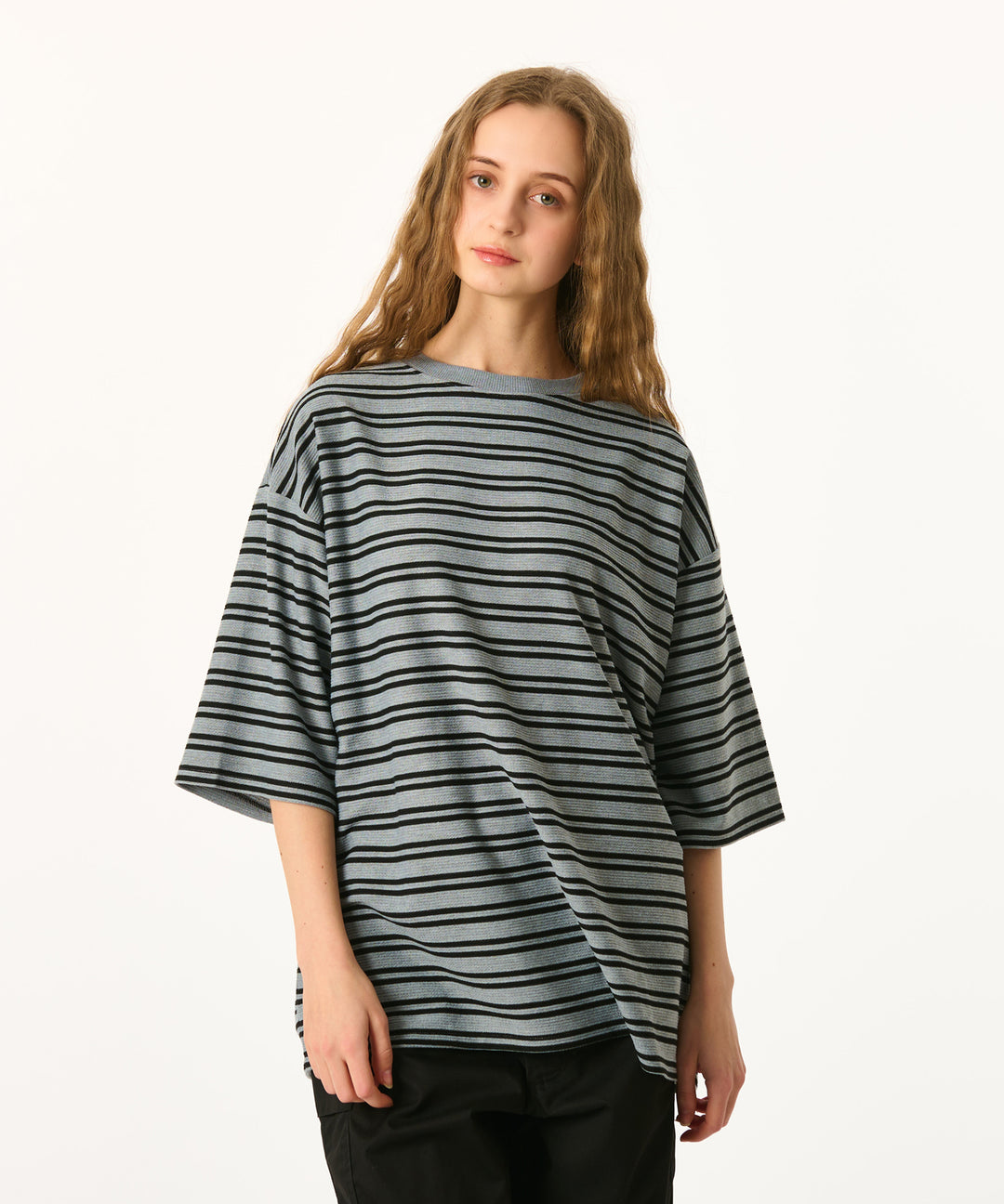ウィル ‼︎FRAMeWORK ドローイングボーダーボートネック★未使用‼︎ WETTEMPT｜ウィテンプト】CREW NECK MULTI BORDER TEE / クルー