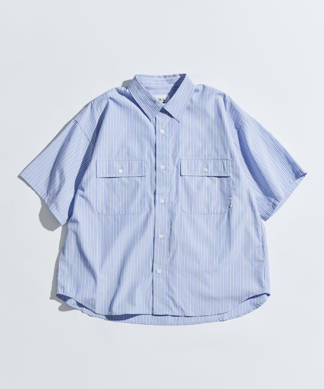 WETTEMPT｜ウィテンプト】DOUBLE POCKET STRIPE S/S SHIRT / ダブル