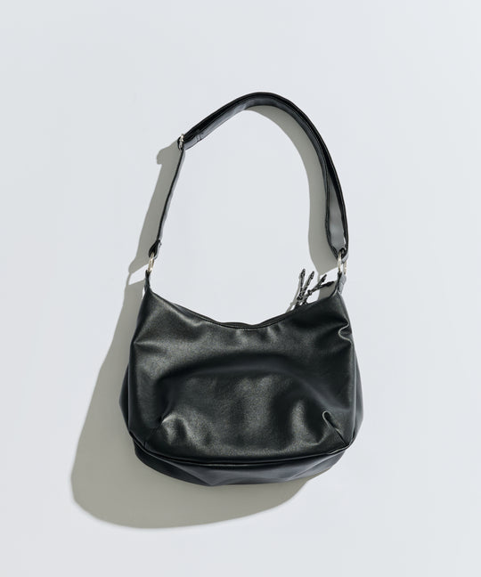 【WETTEMPT｜ウィテンプト】2WAY FAUX LEATHER SHOULDER BAG / 2WAY合皮ショルダーバッグ