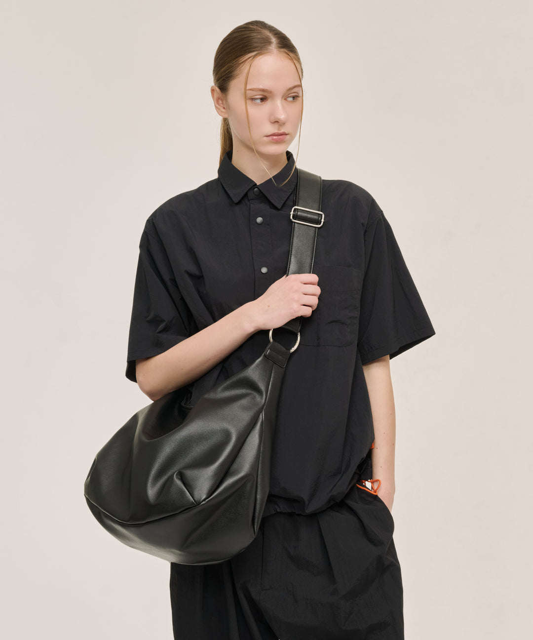 WETTEMPT｜ウィテンプト】2WAY FAUX LEATHER SHOULDER BAG / 2WAY合皮