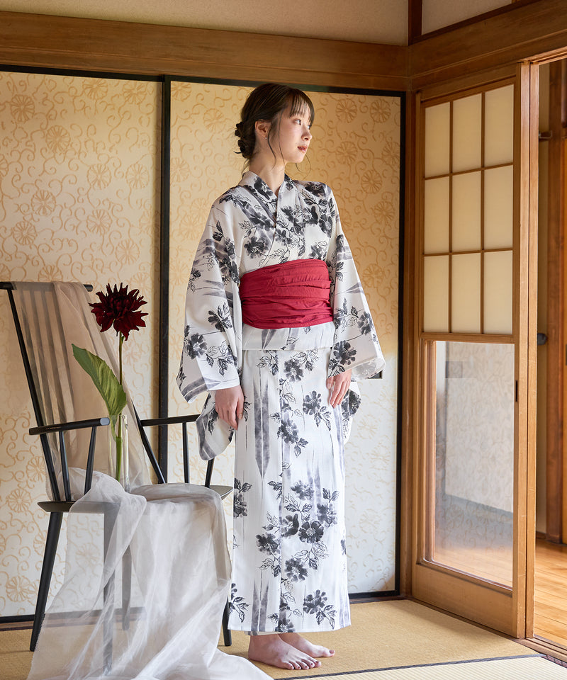 original floral pattern yukata / オリジナル花柄浴衣