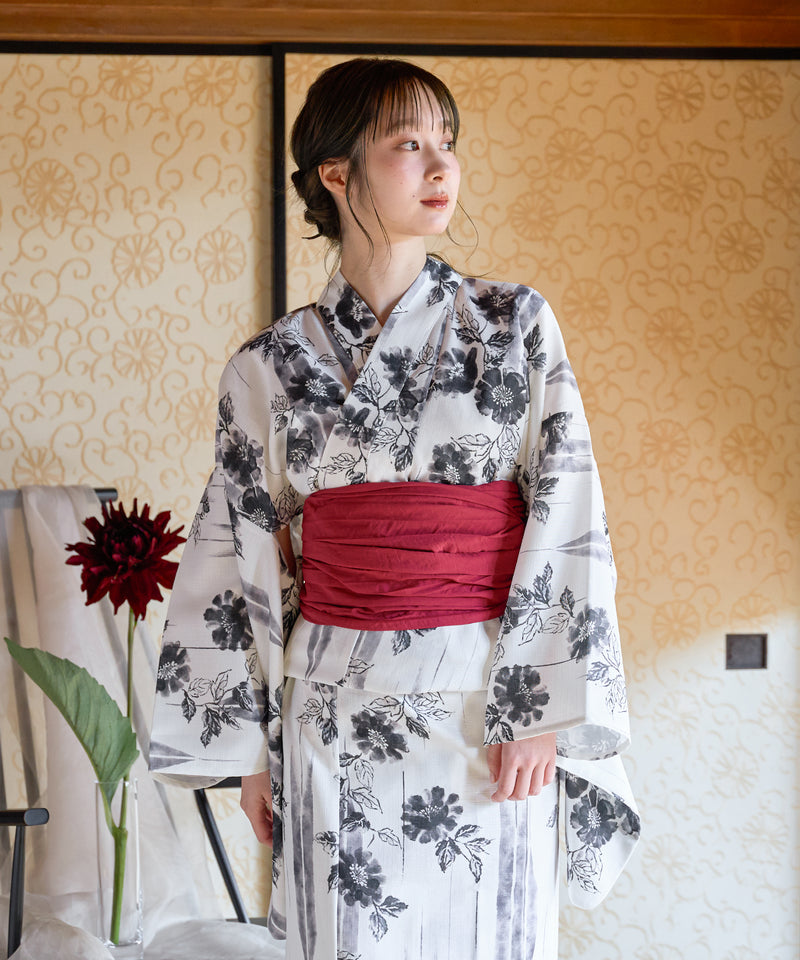 original floral pattern yukata / オリジナル花柄浴衣