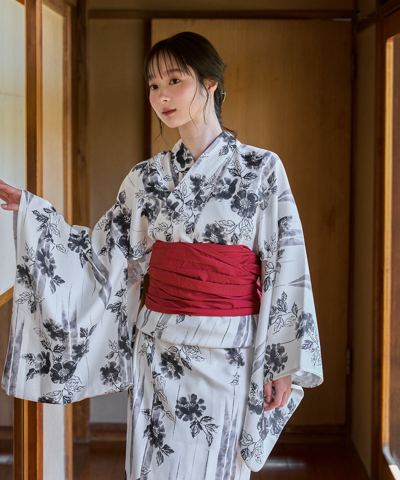 original floral pattern yukata / オリジナル花柄浴衣
