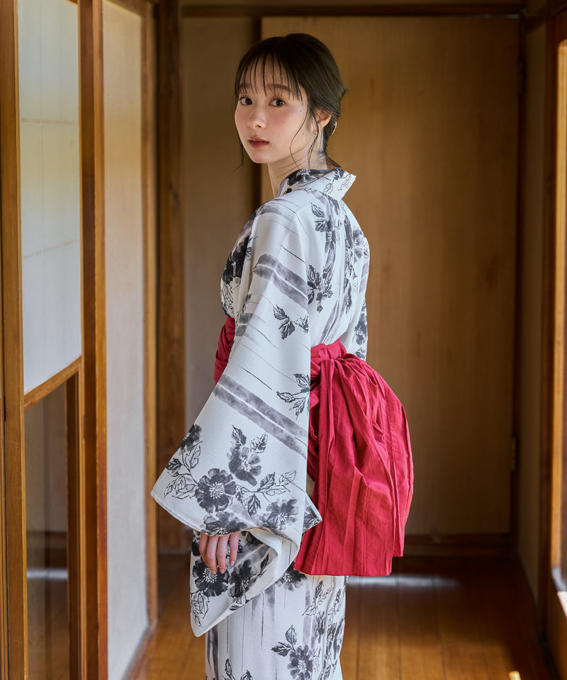 original floral pattern yukata / オリジナル花柄浴衣