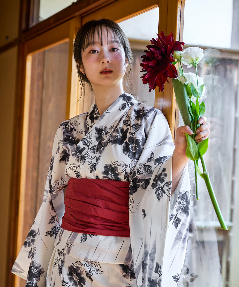 original floral pattern yukata / オリジナル花柄浴衣