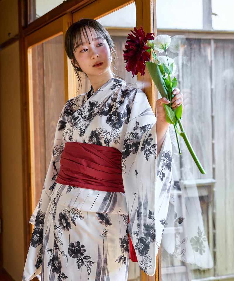 original floral pattern yukata / オリジナル花柄浴衣
