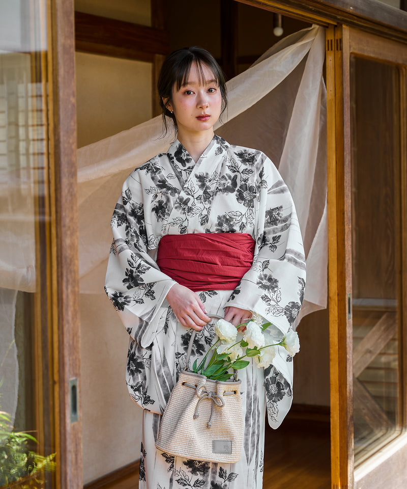 original floral pattern yukata / オリジナル花柄浴衣