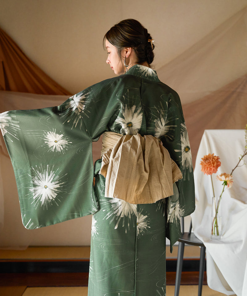 original floral pattern yukata / オリジナル花柄浴衣