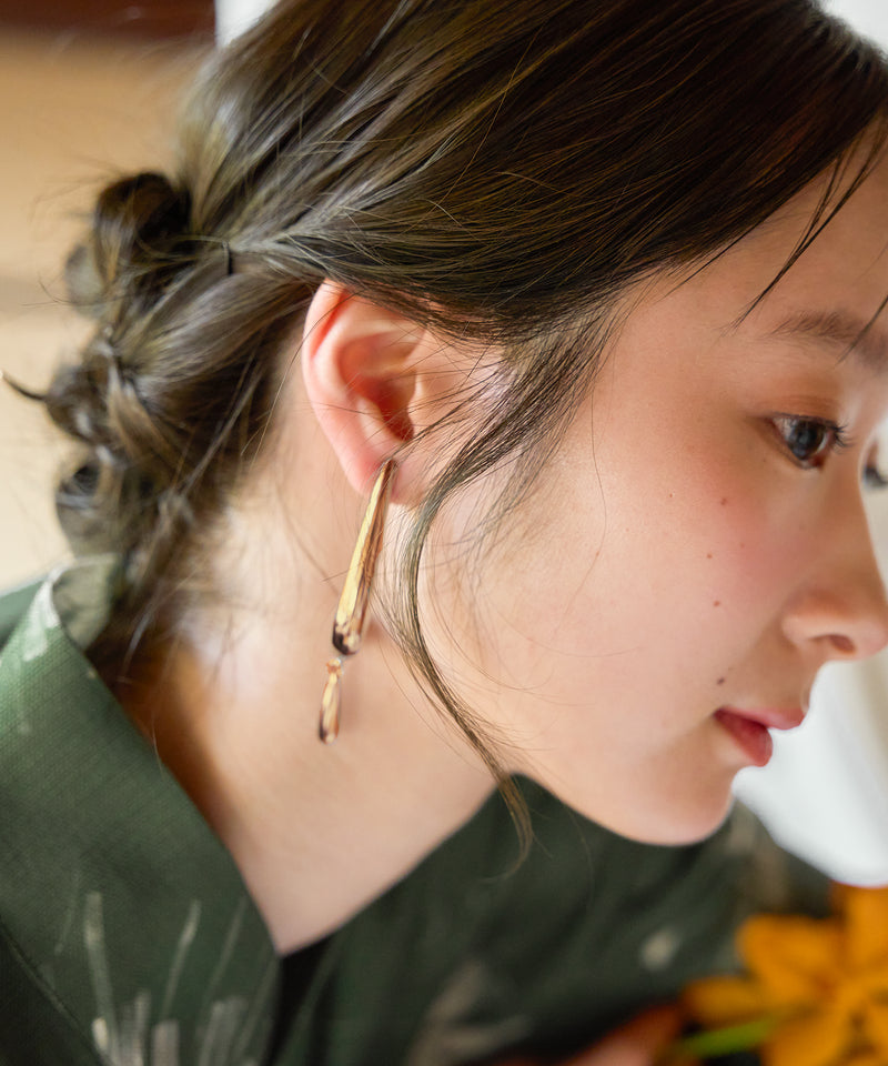 long drop pierce / ロングドロップピアス