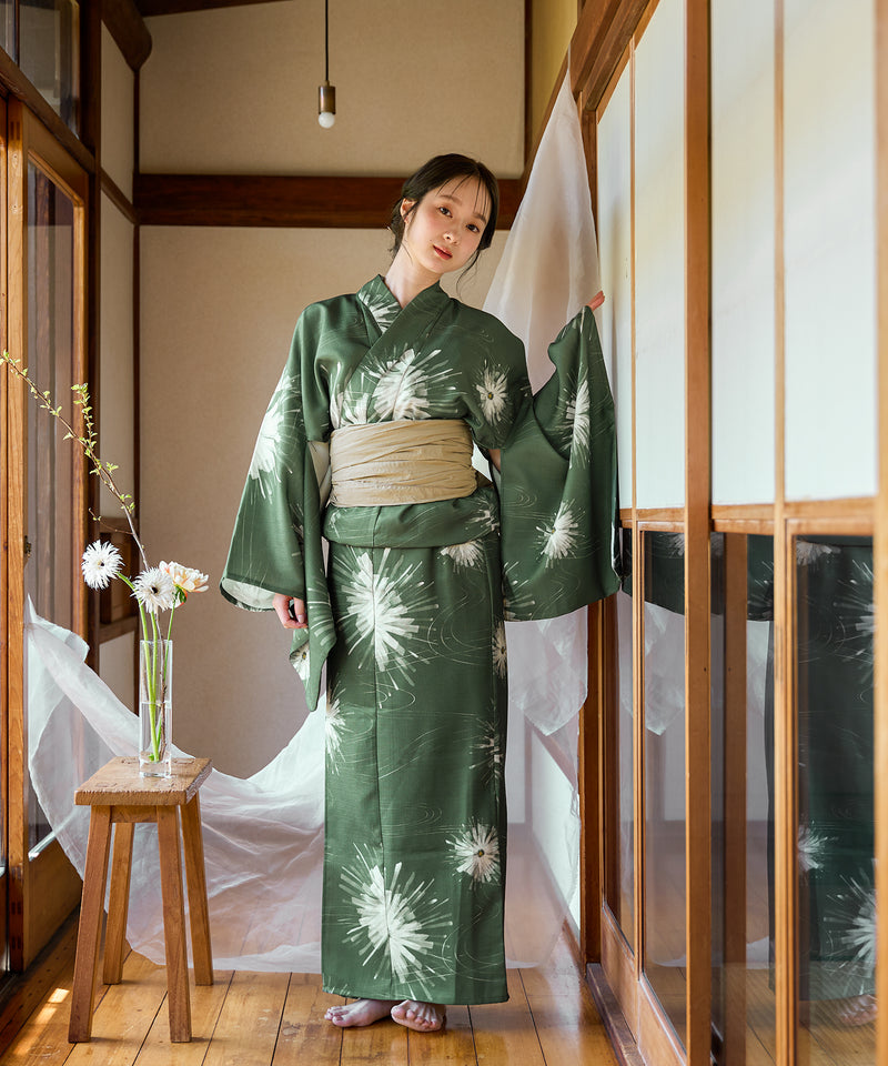 original floral pattern yukata / オリジナル花柄浴衣
