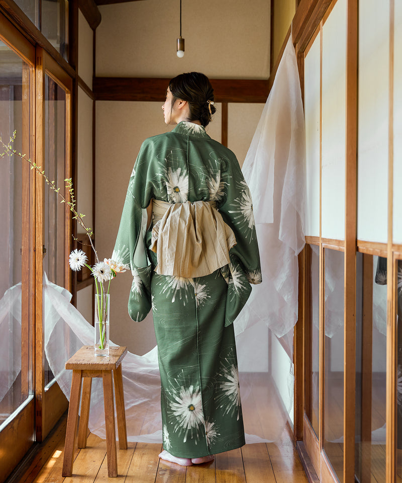 original floral pattern yukata / オリジナル花柄浴衣
