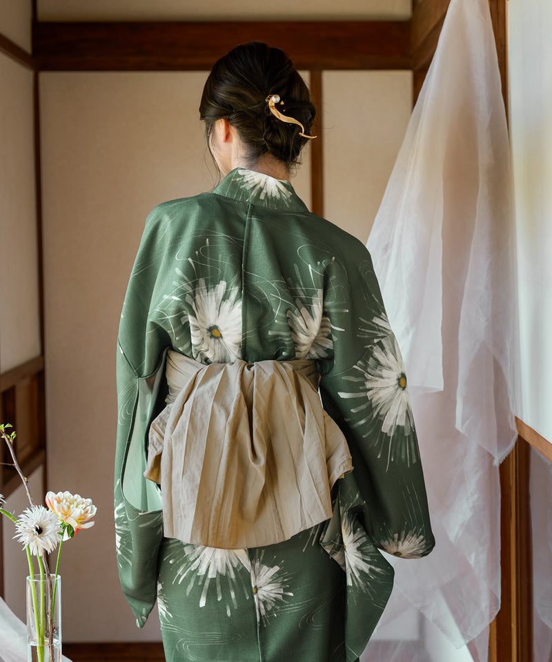 original floral pattern yukata / オリジナル花柄浴衣