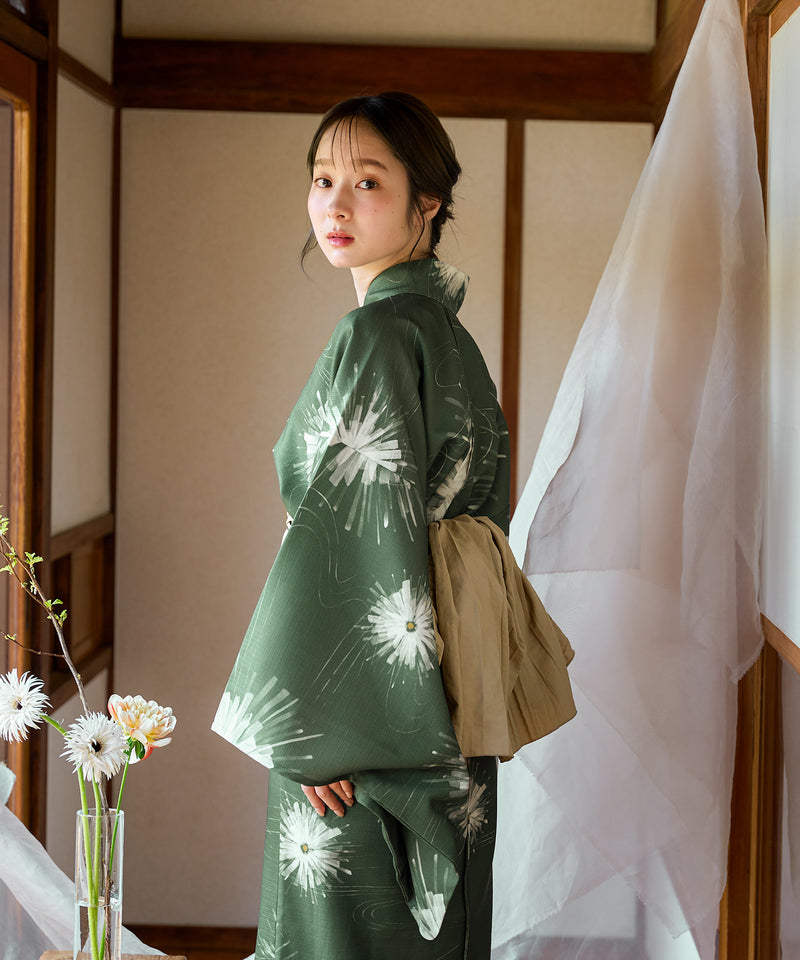 original floral pattern yukata / オリジナル花柄浴衣
