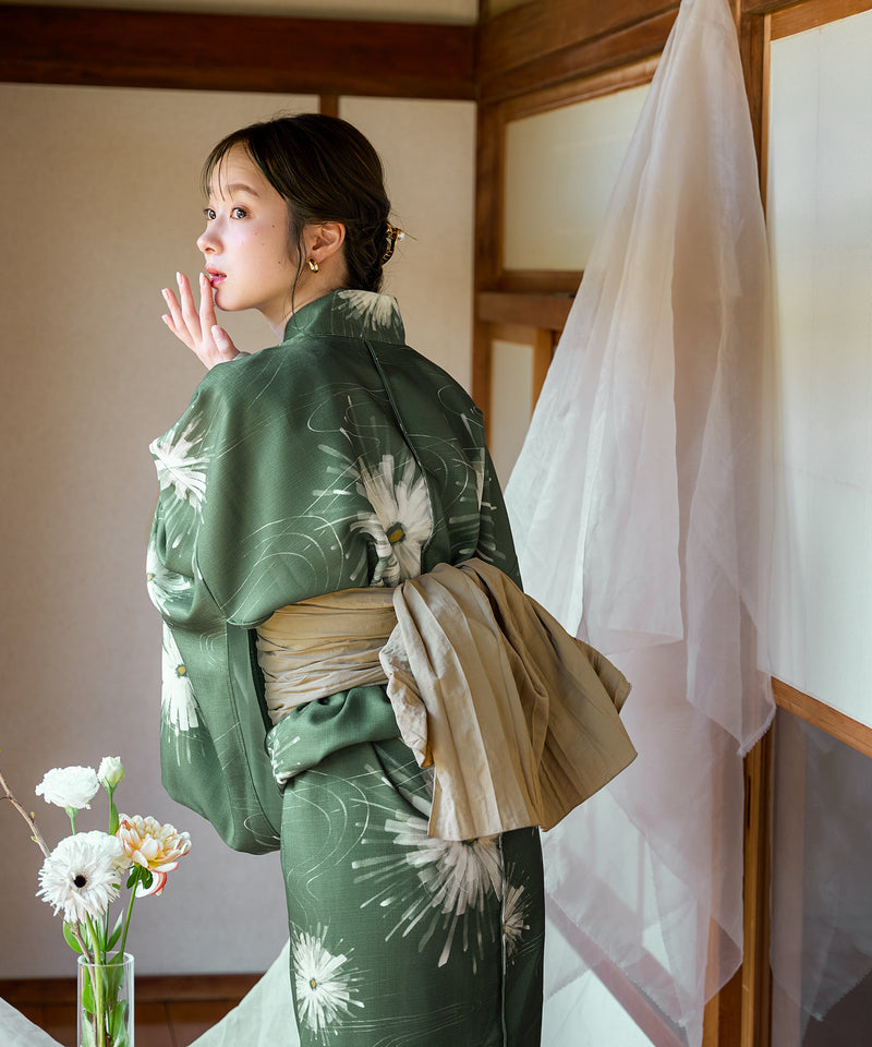 original floral pattern yukata / オリジナル花柄浴衣